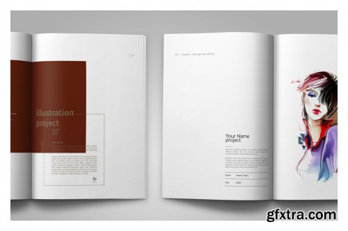 Graphic Design Portfolio Template