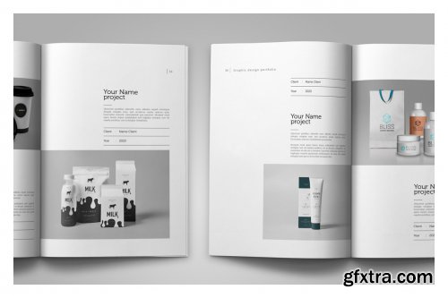 Graphic Design Portfolio Template