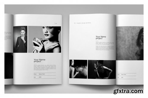 Graphic Design Portfolio Template