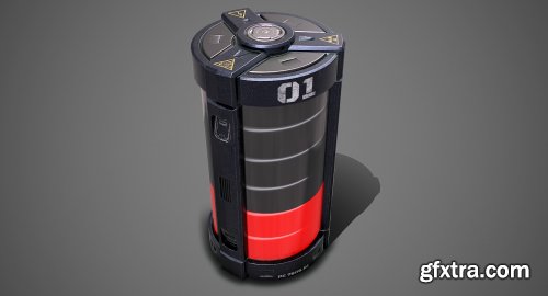 3D model Sci-Fi Power Element