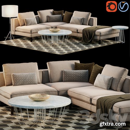 Corner Sofa Set