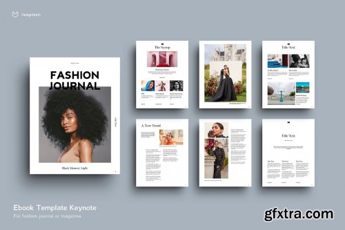 CreativeMarket - EBOOK Template ⋮ Fashion ⋮ 22 Pages 4630374