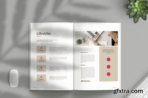 CreativeMarket - Minimalist Magazine Vol. 2 4655587