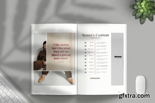 CreativeMarket - Minimalist Magazine Vol. 2 4655587