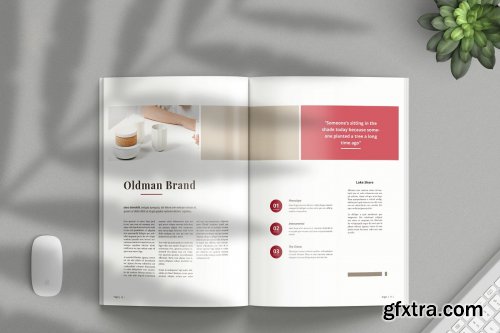 CreativeMarket - Minimalist Magazine Vol. 2 4655587