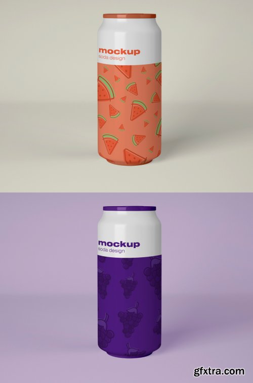 Aluminum Soda Can Mockup 339298090