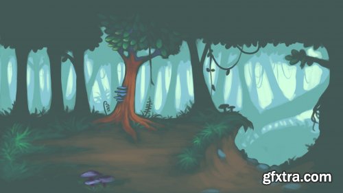  Digital Painting: A Forest Environment