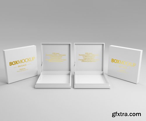 CreativeMarket - Box Package Mockup