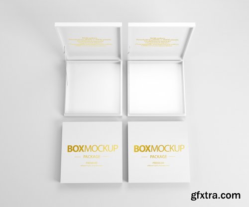 CreativeMarket - Box Package Mockup