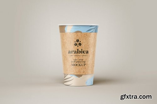 CreativeMarket - Take Away Paper Coffee Cup Mockups 4813086