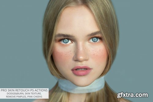 CreativeMarket - Pro Skin Retouch Photoshop Actions 4548028