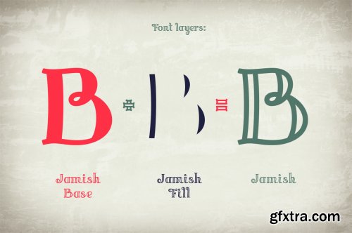 Jamish Font & Mockup