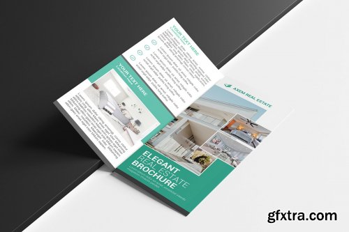 CreativeMarket - Real Estate Trifold Brochure 4686425