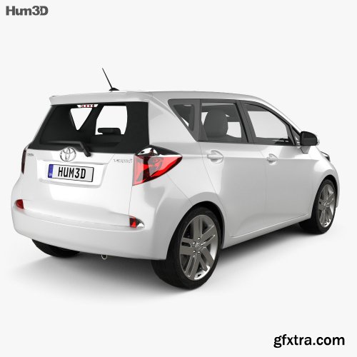 Toyota Ractis (Verso S) 2012 3D model