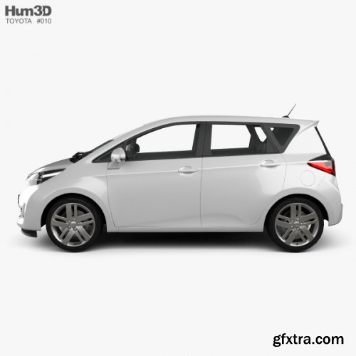 Toyota Ractis (Verso S) 2012 3D model