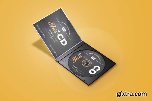 CreativeMarket - CD DVD Album Mock-up 3 2800253