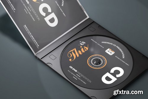 CreativeMarket - CD DVD Album Mock-up 3 2800253