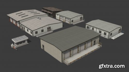 Industrial Buildings Pack