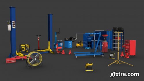 Autoservice Props Pack