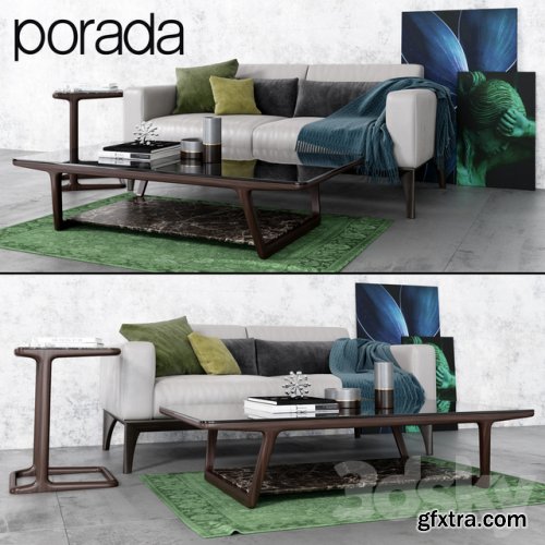 Sofa and tables Porada