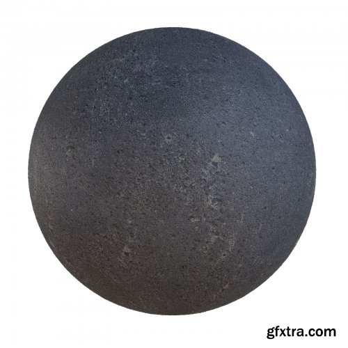 Black Asphalt PBR Texture