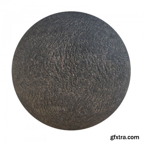 Black Asphalt 02 PBR Texture » GFxtra