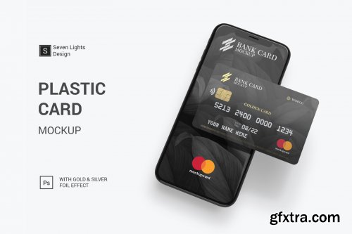 CreativeMarket - Plastic Card Mockup 4839271