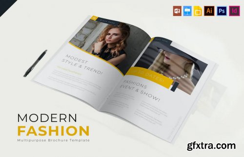 Modern Fashion Brochure Template