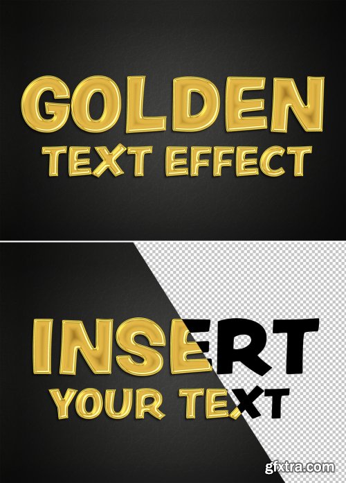 Gold Style Text Effect Mockup 341751153