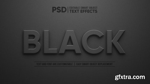 3d editable text effect