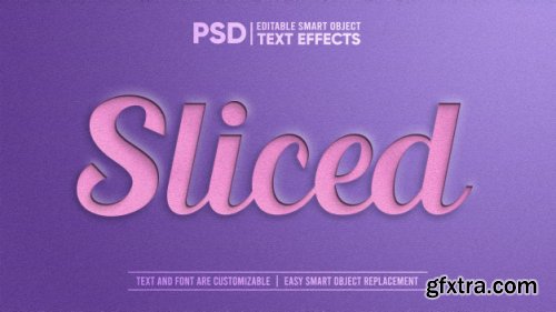 3d editable text effect