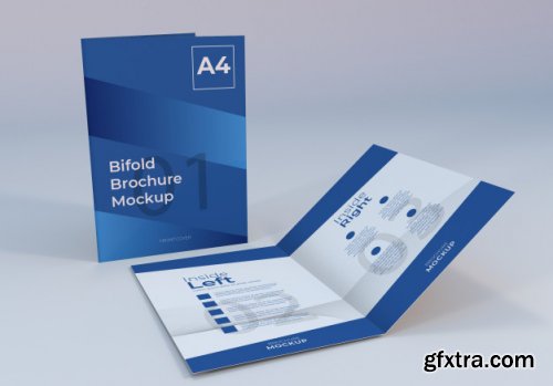 Simple bifold brochure template