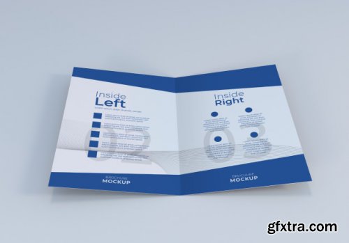 Simple bifold brochure template