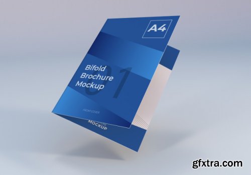 Simple bifold brochure template