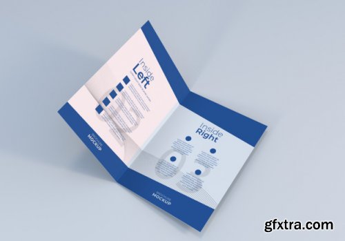 Simple bifold brochure template