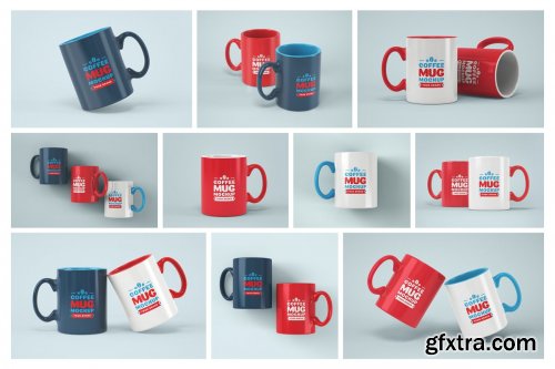 CreativeMarket - Mug Mockup Set 4848367