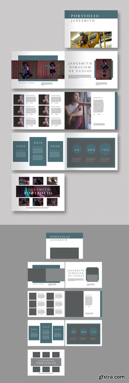 Portfolio Lookbook Layout 342074196