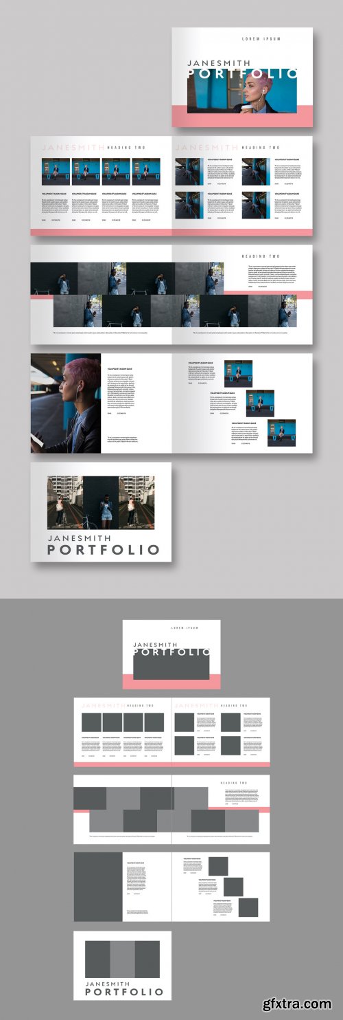 Portfolio Lookbook Layout 342074163