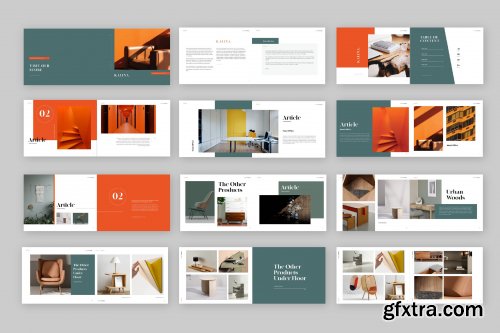 CreativeMarket - Catalog Brochures 40 Pages 4849880