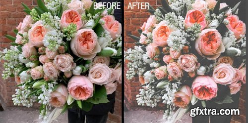 CreativeMarket - 24 flowers lightroom presets 4784961