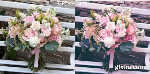 CreativeMarket - 24 flowers lightroom presets 4784961