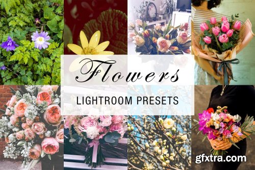 CreativeMarket - 24 flowers lightroom presets 4784961