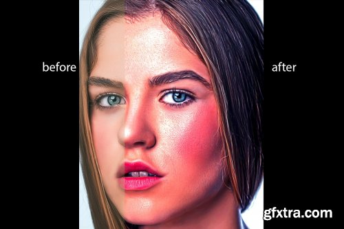 CreativeMarket - Modern Color Art Photoshop Action 4843434