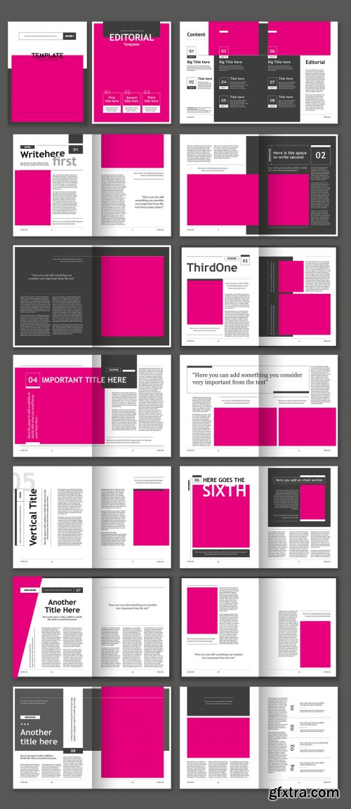 Multipurpose Magazine Layout 342479958