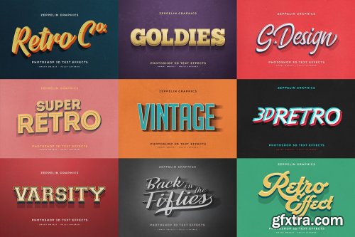 CreativeMarket - 3D Text Effects Bundle Vol.4 4854498