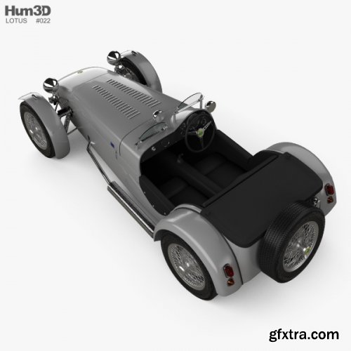 Lotus Seven 1957 3D model