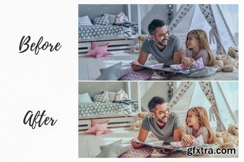 CreativeMarket - Desktop Lightroom Preset FAMILY 4842205