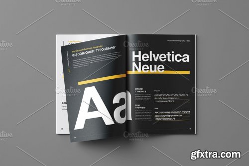 CreativeMarket - Brand Manual - REAL TEXT 4653146