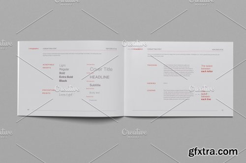 CreativeMarket - Brand Manual Real Text 4835846