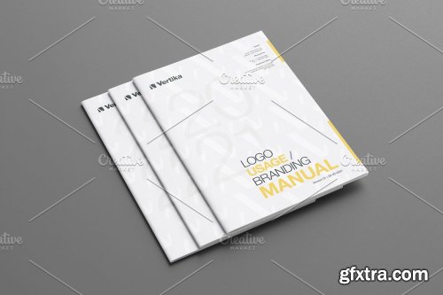 CreativeMarket - Brand Manual - REAL TEXT 4653146